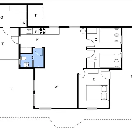 Casa de Férias 589-thisted-klitrosevej-3 *